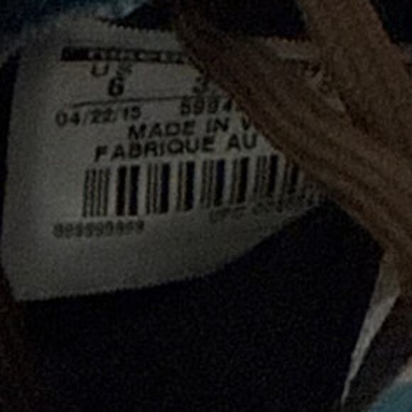 Nike Shoes Roshe One Blue Camo Print Sneakers Size Women's 6 - Picture 5 of 6